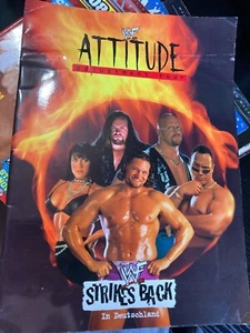 WWF Attitude Adjustment Tour Programme 1999 Steve Austin Undertaker Rock - Picture 1 of 8
