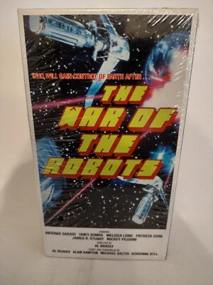 The War Of The Robots VHS Rare VHS United Home Video  - Image 1 of 4