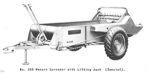 IH McCormick No 200 Manure Spreader Operator’s Parts Owners Manual Tractor IHC - Picture 1 of 18