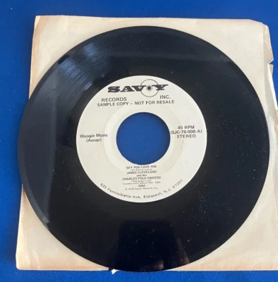 JAMES CLEVELAND & The Charles Fold Singers Say You Love Him ПРОМО Протестировано VG+-s - Изображение 1 из 4