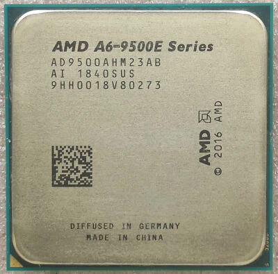 AMD A6-Series A6-9500E - AD9500AHM23AB Socket AM4 CPU Processor - Image 1 of 3