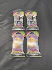 Pokemon Tcg Sword And Shield Vivid Voltage Blister Pack Lot Of 4