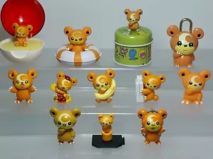 Teddiursa Himeguma Pokemon gemischte Figuren Set 12 Takara Tomy Bandai 1,2-2,6 Zoll - Bild 1 von 10