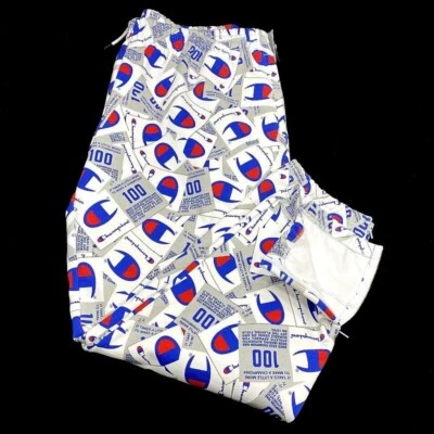 Pantalones deportivos Champion 100th BIG C LOGO 3XL 100 para hombre Hip Hop nuevos con etiquetas Foto 1 de 4