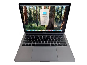 Apple MacBook Pro Laptop - 2.4 GHz i5-8279U 16GB 256GB 13.3" - A1989 MV962LL/A 3 - Bild 1 von 7