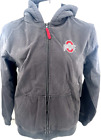 NEW Ohio State OSU Buckeyes Colosseum Hooded Full Zip Work Jacket Mens L