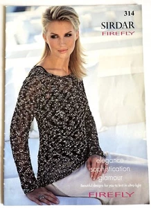 Sirdar No 314 Firefly Strickmusterbuch 6 Designs für Frauen sehr guter Zustand - Bild 1 von 5