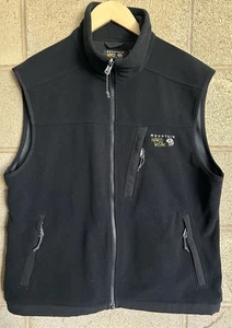 Mountain Hardwear Herren Gr. Large Full Zip Windstopper Weste Polyester schwarz - Bild 1 von 9