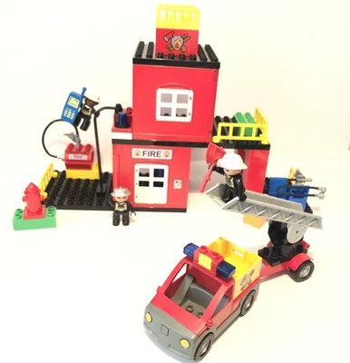 Lego Duplo: Fire 4664 Fire Station & Fire Truck - 💯% Complete - Image 1 of 4