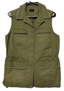 Chaleco utilitario Fate Explorer chaqueta abotonada para mujer talla M verde safari - Imagen 1 de 12