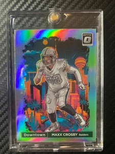 ¡Panini Donruss Optic Downtown 2024! Maxx Crosby #23 - Imagen 1 de 2