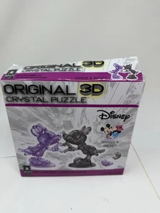 Disney Topolino e Minnie Originale 3D Cristallo Puzzle Cuore Mani - Foto 1 di 2