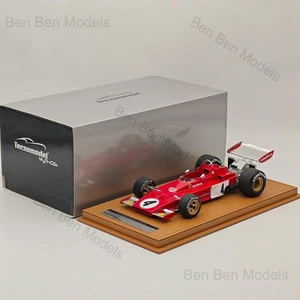 Tecnomodel 1/18 Ferrari F1 312 B3-73 #4  MONACO GP 1973 ARTURO MERZARIO Red - Picture 1 of 13