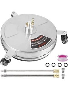 15" Hochdruckreiniger Flächenreiniger Edelstahlgehäuse 1/4" Schnellkupplung - Bild 1 von 8