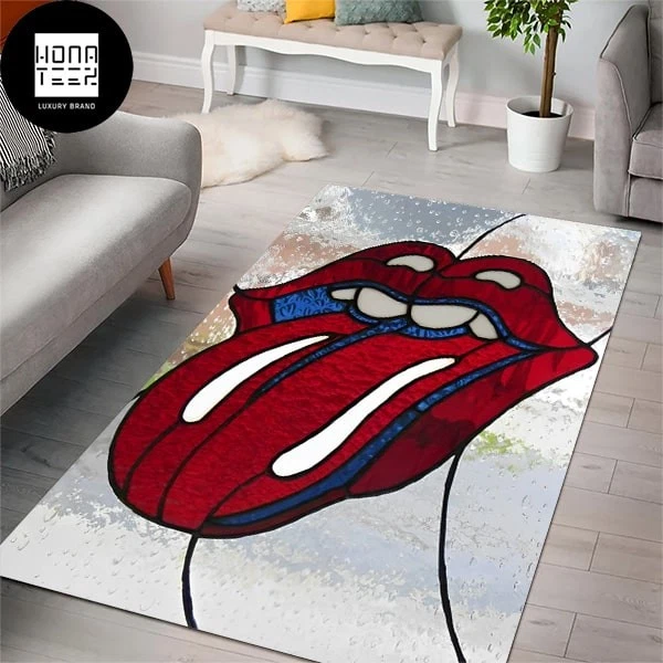 The Rolling S Luxury Rug, Rock Band fan gift Area Regtangle Rug Fan Gifts - Image 1 of 1