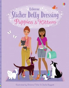 Sticker Dolly Dressing Puppies and Kittens - paperback Watt, Fiona|Bowman, L... - Picture 1 of 1