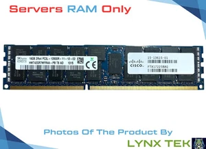 SK Hynix 16GB 2Rx4 PC3L-12800R DDR3-1600 ECC HMT42GR7MFR4A Lot 160GB/320GB/800GB - Picture 1 of 6
