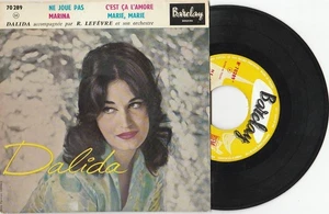 EP -DALIDA-NE JOUE PAS-BARCLAY-LANGUETTE-FRENCH - Imagen 1 de 2