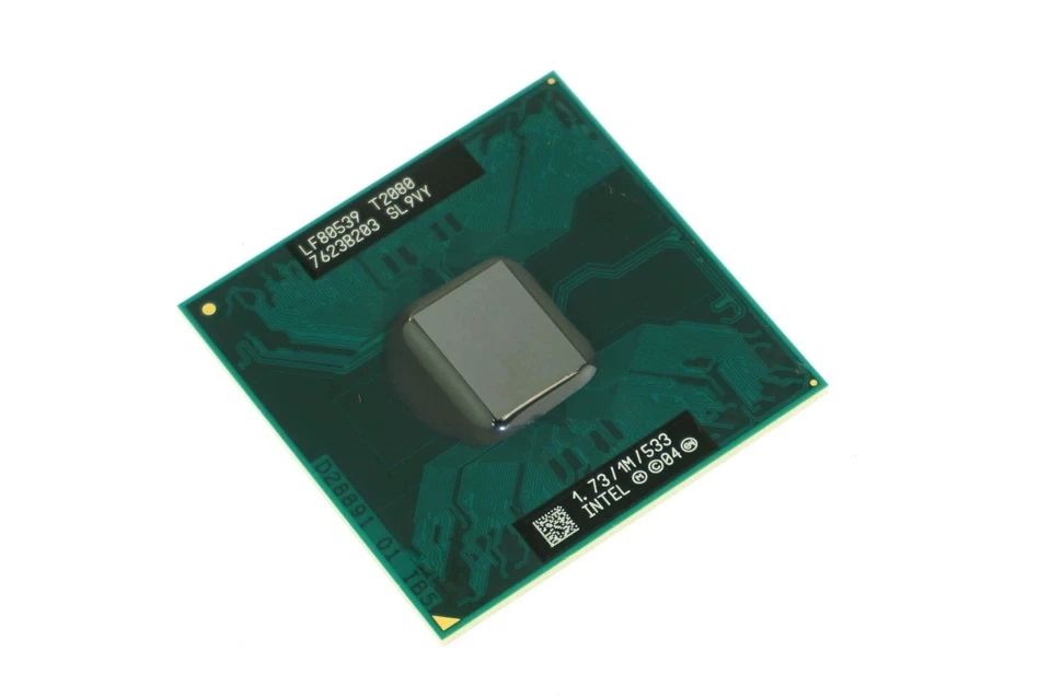 SL9VY GENUINE INTEL T2080 1.733GHZ CPU LAPTOP SOCKET M (CB62) - Image 1 of 1