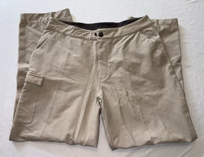 Pantalones Carga Cloudveil Caqui Rendimiento Nylon Elastizados Senderismo Camping Hombres 32x29 Foto 1 de 4