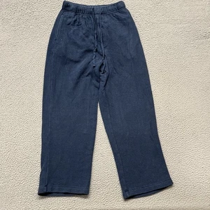 Orvis Sweatpants Mens M Blue Straight Leg Pull On Stretch Lounge Comfort - Picture 1 of 14