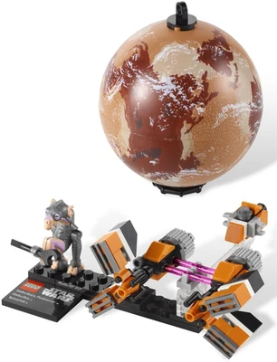 LEGO Star Wars Sebulba's Podracer & Tatooine 9675 Used Complete Torn Manual - Image 1 of 4