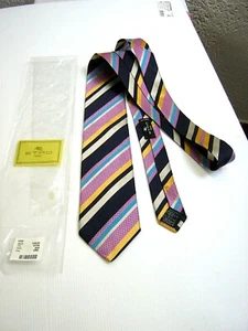 ETRO MILANO NUOVA NEW 100% SETA SILK ORIGINALE MADE IN ITALY - Picture 1 of 4