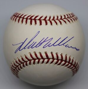 Matt Williams Single Signed Baseball Autographed Ball Signature 
