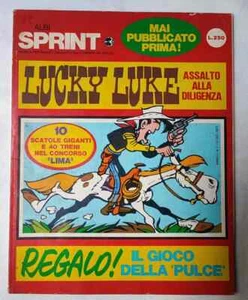 Albi Sprint anno I° n 7 LUCKY LUKE assalto alla diligenza - Picture 1 of 2