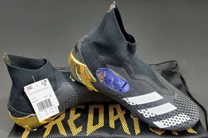 Adidas Predator Mutador 20+ FG, Black/Gold/White, Size 9 (FX0117) - Picture 1 of 12