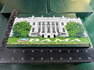 Shelia's Commemorative Collectible Barrack Obama Inauguration White House - Picture 1 of 9