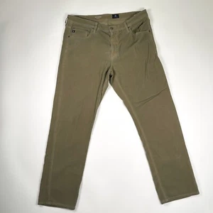 ADRIANO GOLDSCHMIED Pants The Graduate Tailored Leg Men’s 36X34 Khaki Tan - Picture 1 of 16