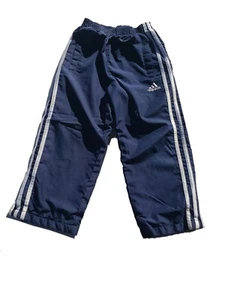 Pantalones Adidas para niños talla 4 atléticos de fútbol con cremallera forrados de malla - Imagen 1 de 5