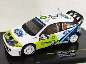 IXO 1/43 FORD FOCUS RS WRC BP #4 HIRVONEN RALLY FINLAND 2005 - Imagen 1 de 5