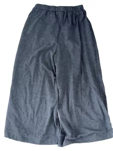 New Girls Kids Children Grey Cropped Bloomer Wide Leg Pants - Picture 1 of 12