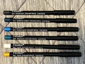 NABI Eyeliner 5.5” Pencil, lot of 6, 0.04oz,  *Unsealed* -NEW - Picture 1 of 3