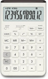Calculadora de diseño Casio cómoda blanco roto solo tipo 12 dígitos JT-200T-WE JAPÓN - Imagen 1 de 4