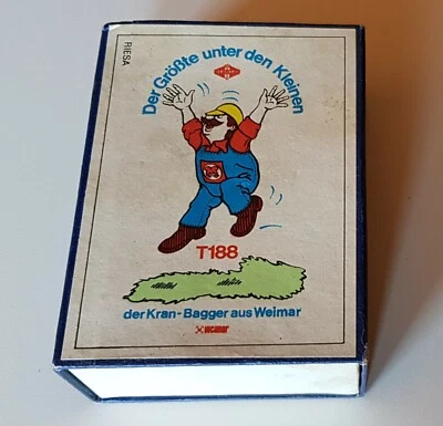 Streichholzschachtel VEB Weimar Werk Kombinat Fortschritt Landmaschinen DDR #007 - Bild 1 von 4