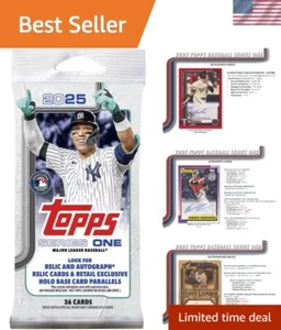 2025 Series 1 Baseball Trading Card MLB Jumbo Fat Pack - Picture 1 of 10