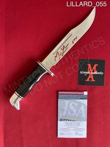Coltello Matthew Lillard autografato firmato Buck 120 Scream Ghostface JSA COA - Foto 1 di 7