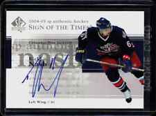 2004-05 SP Authentic Sign of the Times Rick Nash Auto Columbus Blue Jackets