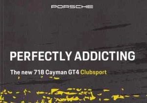 Porsche 718 GT4 Clubsport- 2019 - UK Brochure - 42 pgs - Picture 1 of 1
