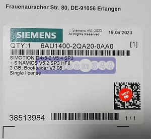 NEU SIEMENS 6AU1400-2QA20-0AA0 - Bild 1 von 5