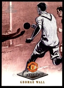 Futera Manchester United Greatest Platinum 1999 - George Wall