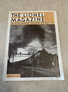 The Lionel Magazine February 1933 Volume 4 No.9 Vintage Lionel Trains  - Picture 1 of 8