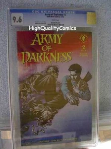 Army of Darkness #2, CGC 9.6 NM+, 1992, Evil Dead, Bruce Campbell, John Bolton, - Bild 1 von 1