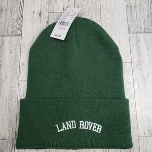 Cappello Land Rover Beanie Maglia Licenza Ufficiale Unisex Verde PacSun - Foto 1 di 4