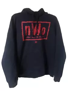 Vintage nWo Wolf Pac WWF WWE WCW hoodie hoody L Nash Hulk Hogan New World Order - Picture 1 of 4