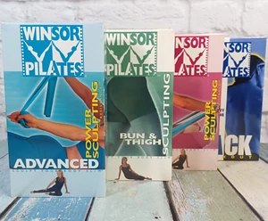 WINSOR PILATES 4 Pack 2002 VHS Tapes-Factory Sealed - Picture 1 of 7