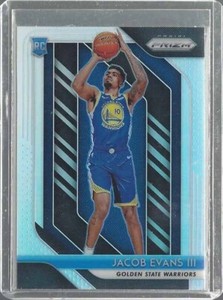 JACOB EVANS III 2018-19 PANINI PRIZM SILVER PRIZMS ROOKIE RC #212